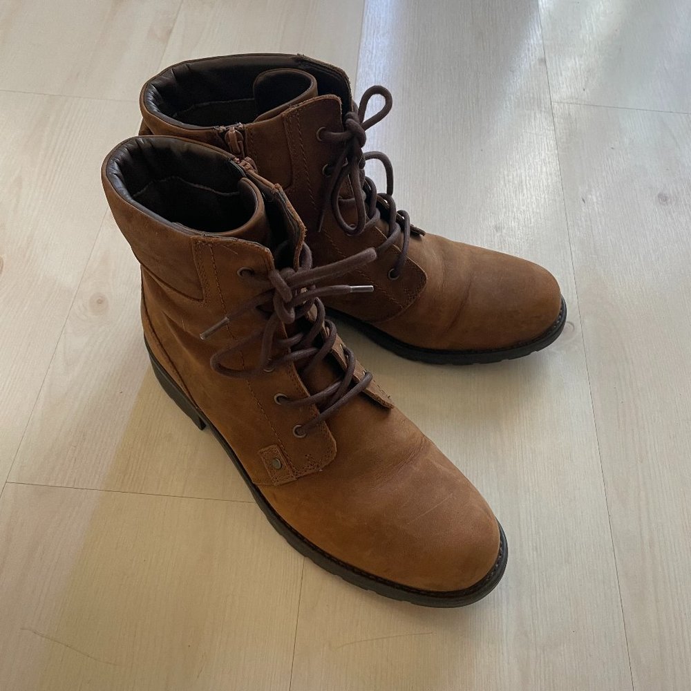 Clark's Brown Suede Boots Womens 12